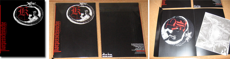 KORPERSCHWACHE Sacrifice Of The Ouroboros CD-R 